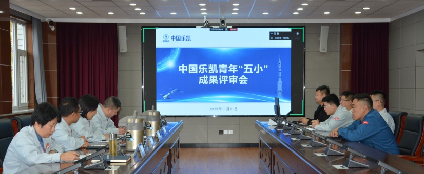 激揚(yáng)青春智造力！中國樂凱團(tuán)委召開青年&ldquo;五小&rdquo;成果評(píng)審會(huì)